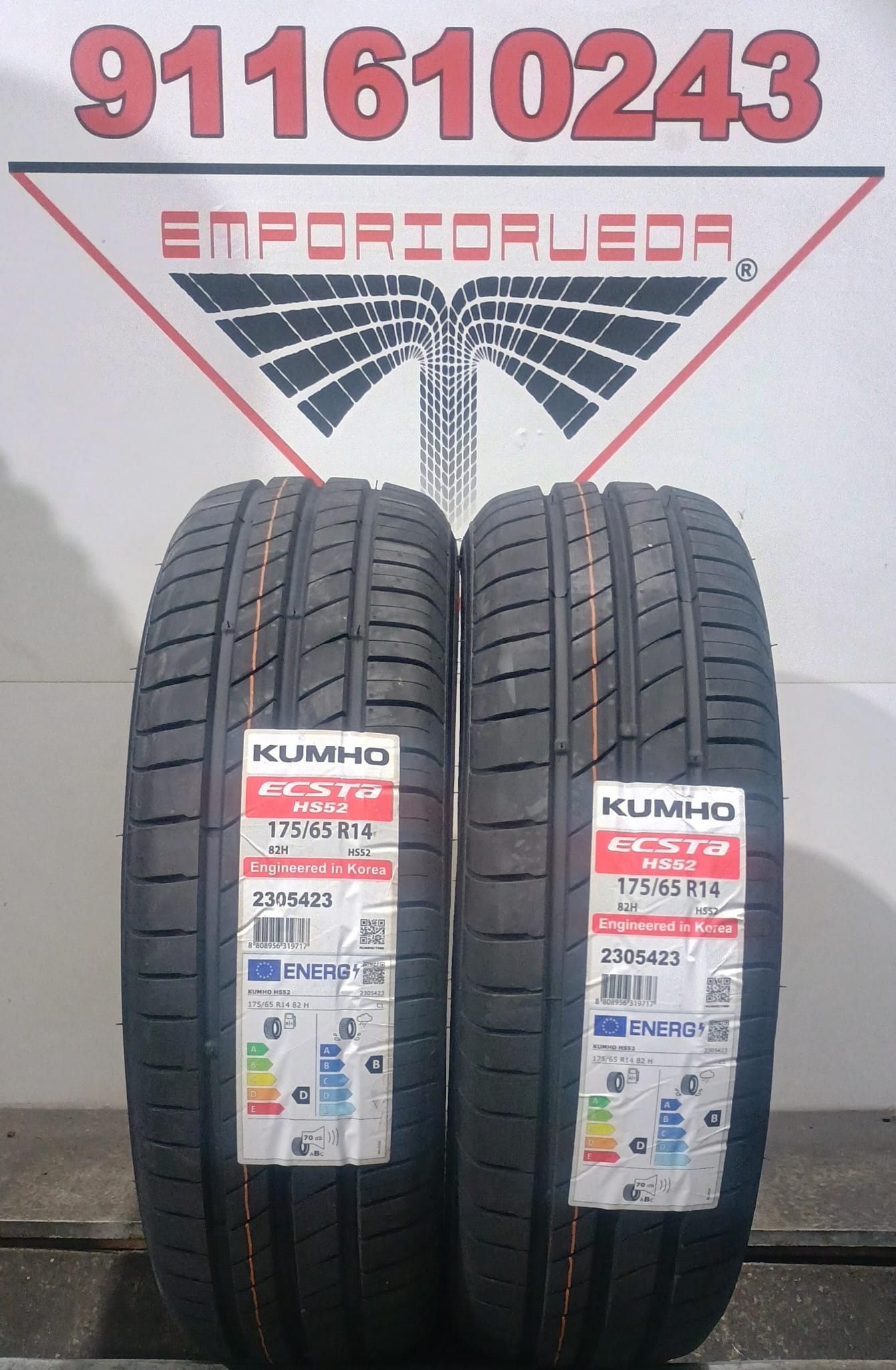 KUMHO ECSTA 175/65 R14 82 H